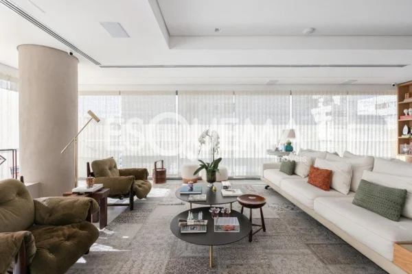 Apartamento novo e semi mobiliado