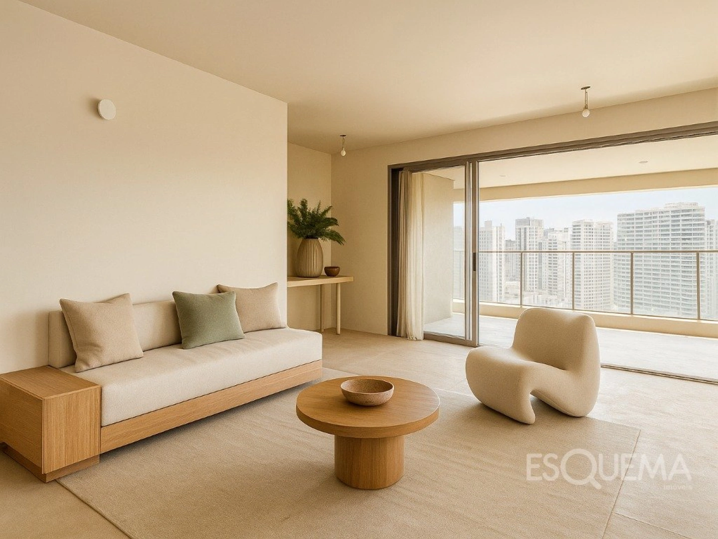 Apartamento amplo e moderno com varanda gourmet - Imagem 1