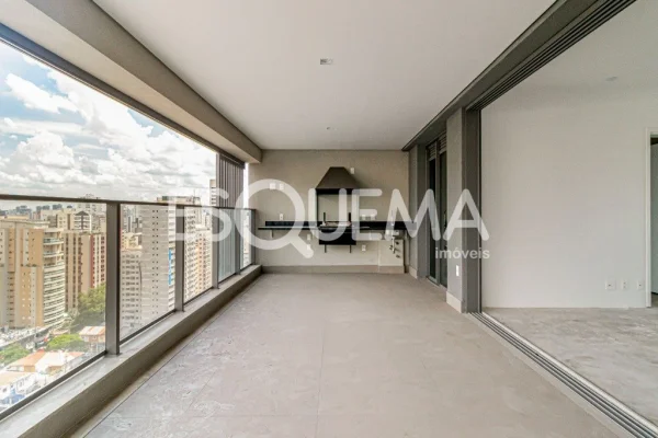 Apartamento amplo e moderno com varanda gourmet