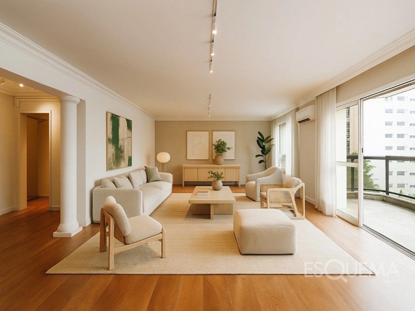 Apartamento em condomínio clube no Jardim Paulistano - Imagem 1