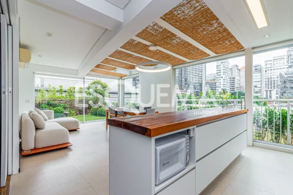 Apartamento garden com vista livre