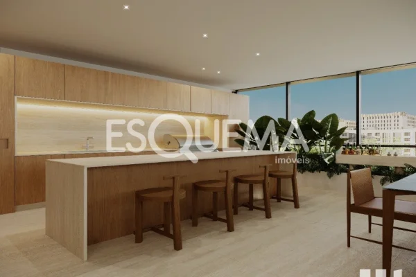 Apartamento no edifício Arboarea