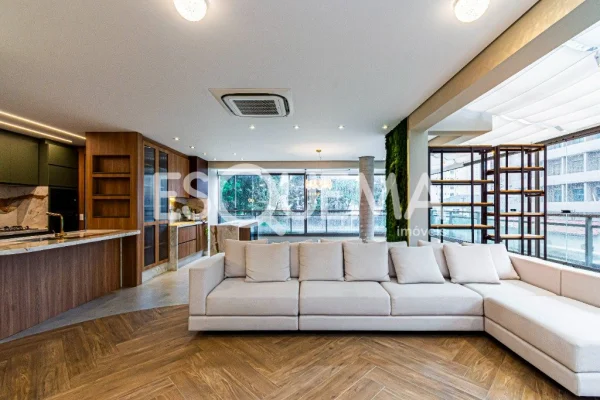 Apartamento garden com design moderno