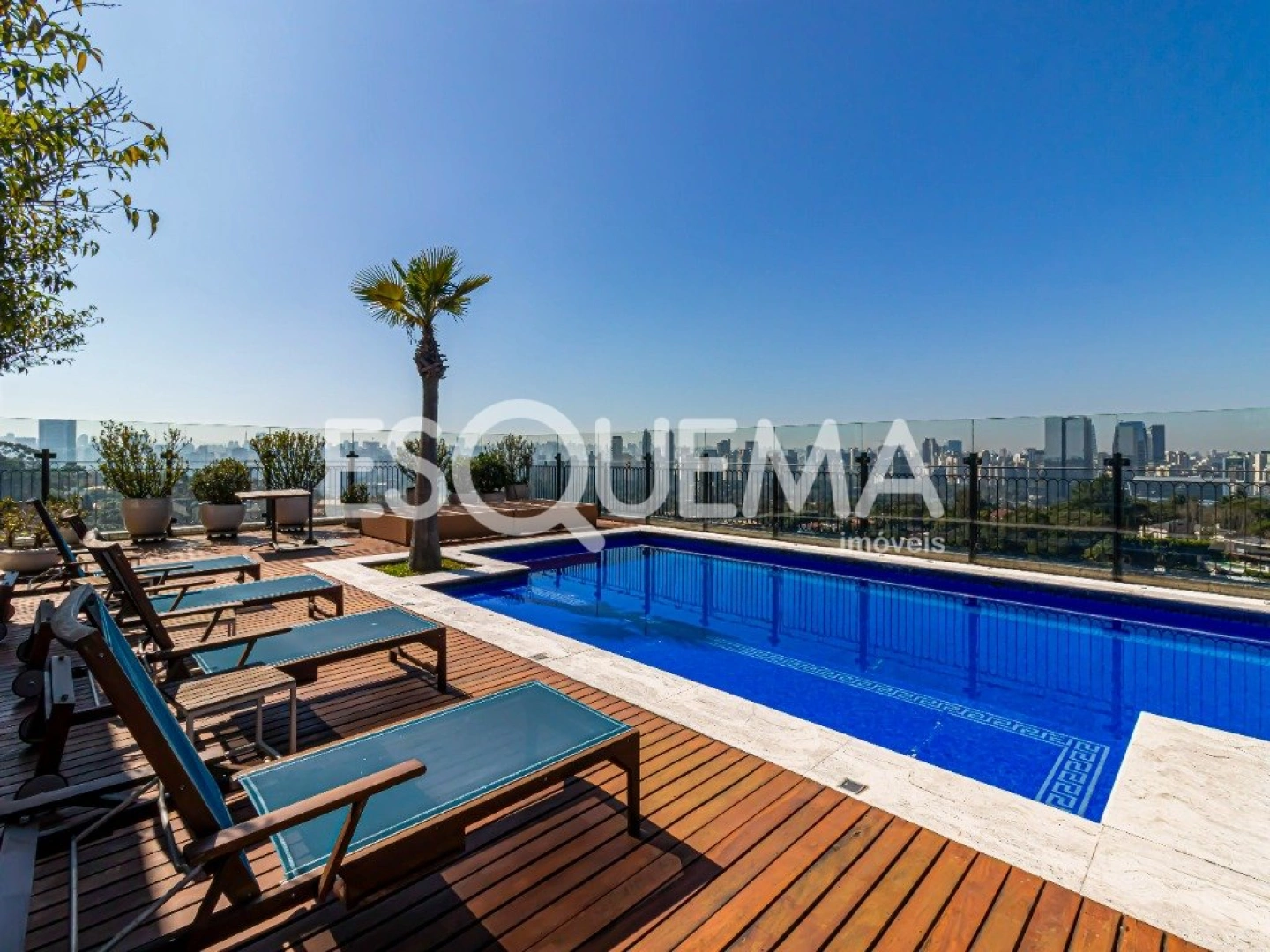 Cobertura com vista para o skyline - Imagem 1