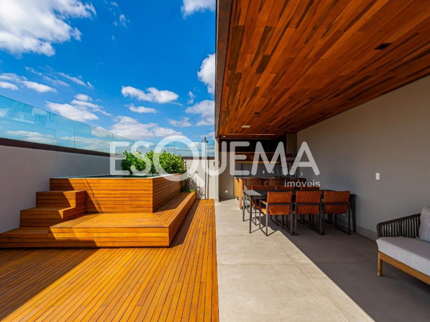 Cobertura com design, conforto e integração em três pavimentos - Imagem 5
