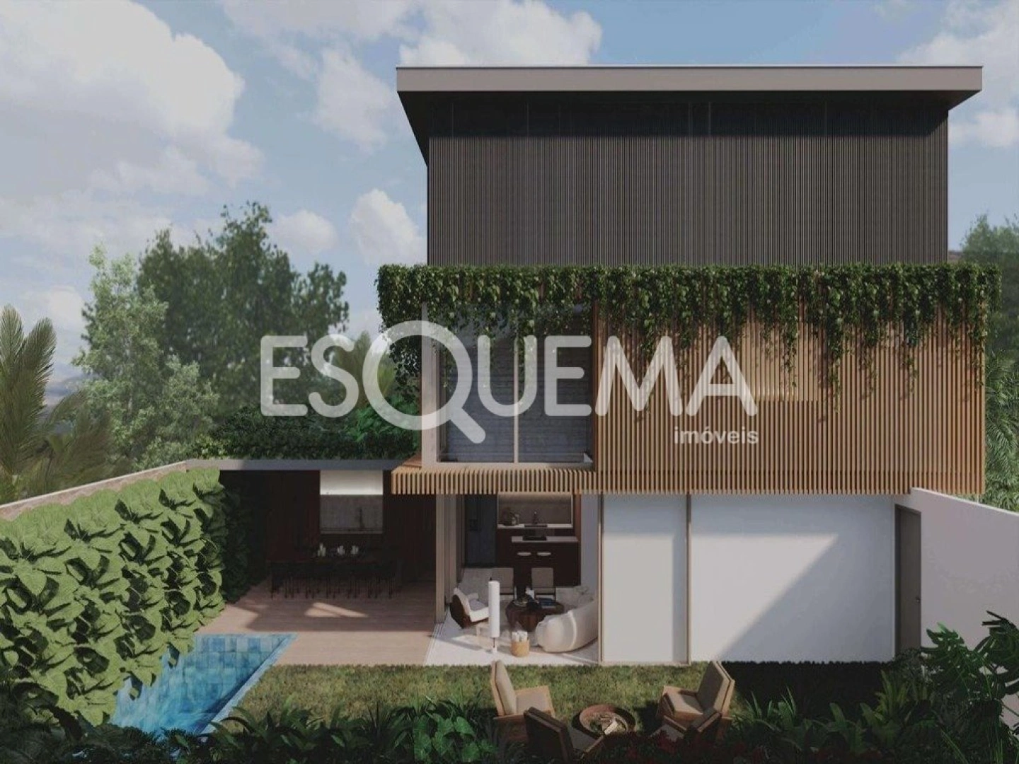 Casa em condomínio com piscina - Imagem 2