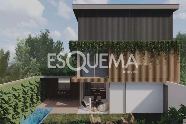 Casa em condomínio com piscina