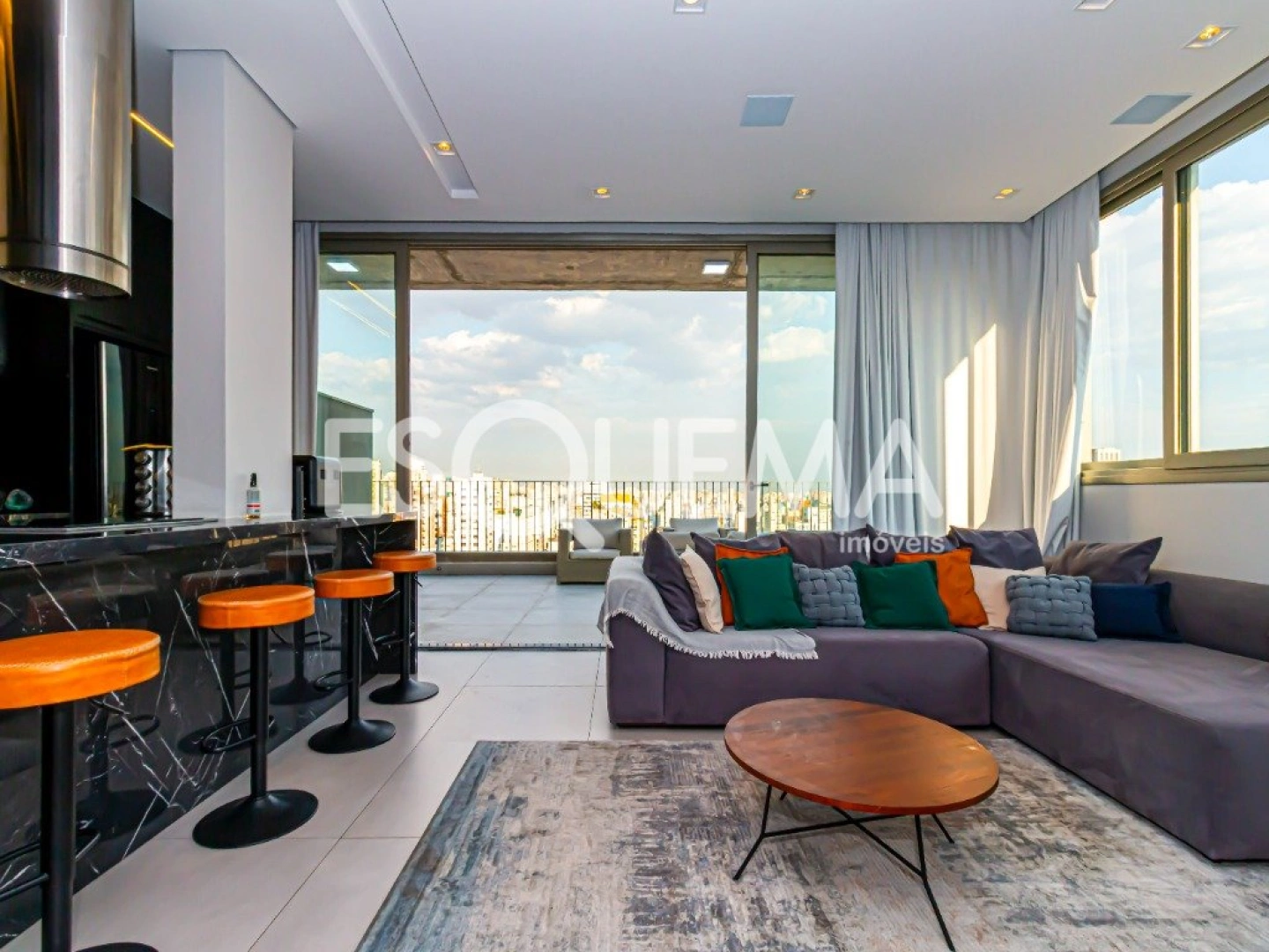 Cobertura duplex com vista panorâmica no Jardim América - Imagem 1