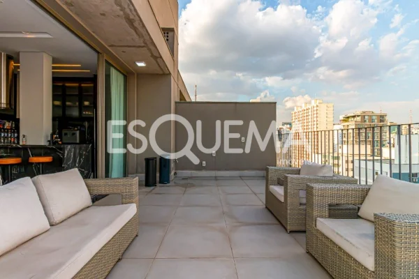 Cobertura duplex com vista panorâmica no Jardim América