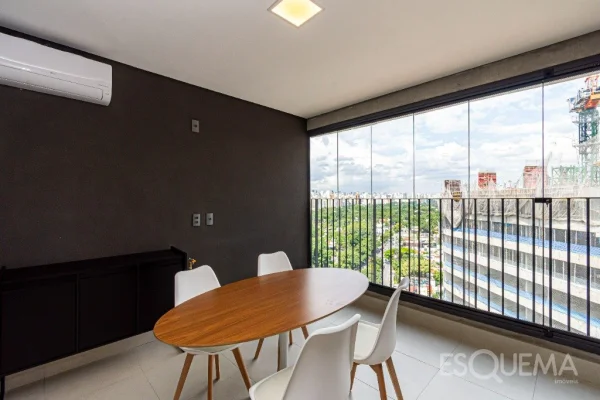 Apartamento com vista para o Jardim Europa