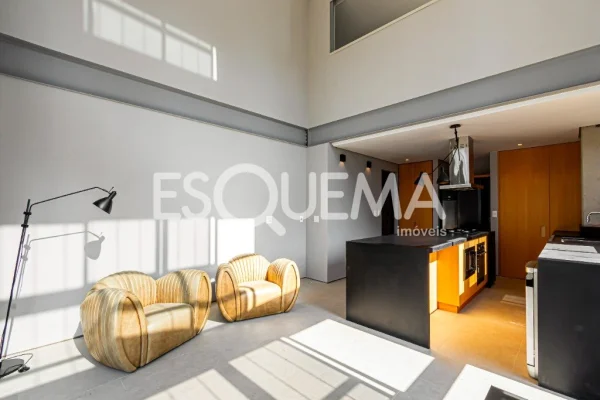 Loft em localização privilegiada