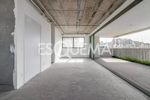 Apartamento em edifício novo no Jardim América