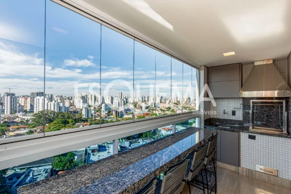 Apartamento mobiliado em Moema próximo ao Parque das Bicicletas