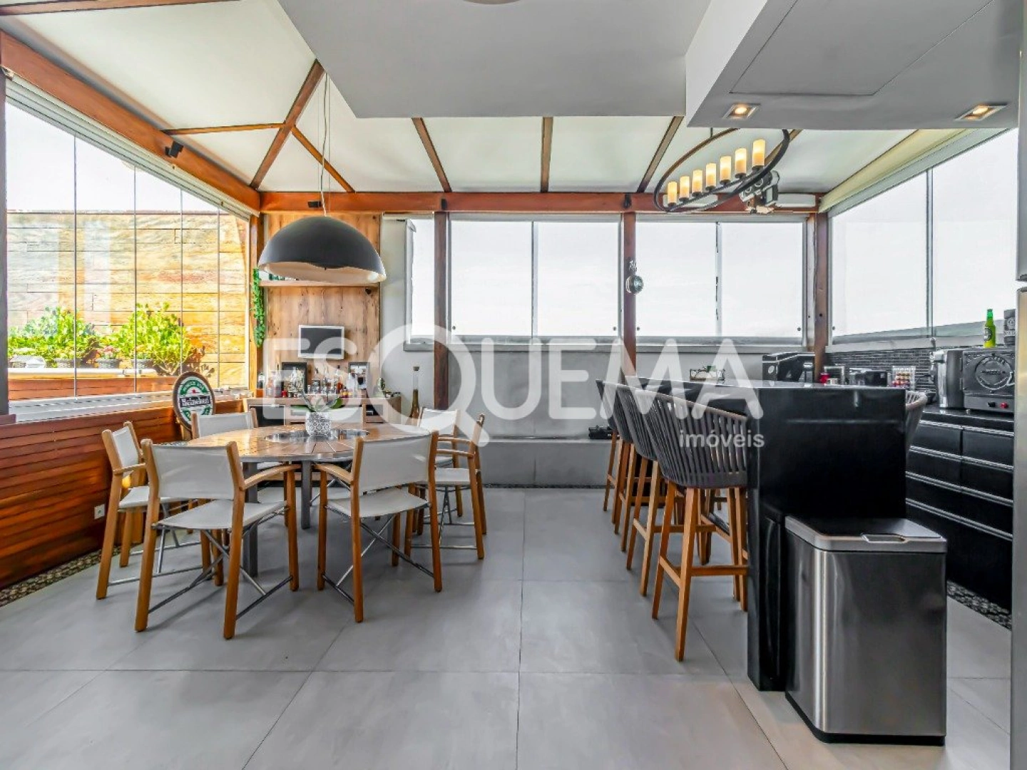 Cobertura duplex com área gourmet e vista privilegiada - Imagem 3