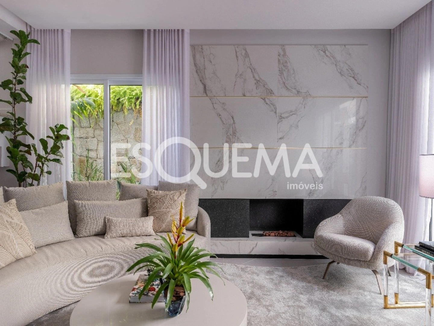 Casa de condomínio com projeto Sabrina Salles - Imagem 3