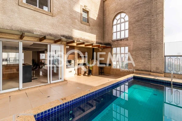 Cobertura triplex com piscina e área gourmet privativa