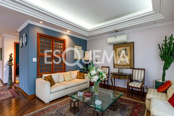 Apartamento com ótima iluminação e vista livre no Jardins