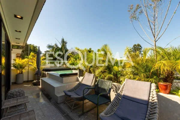 Cobertura com vista para o Parque Villa-Lobos