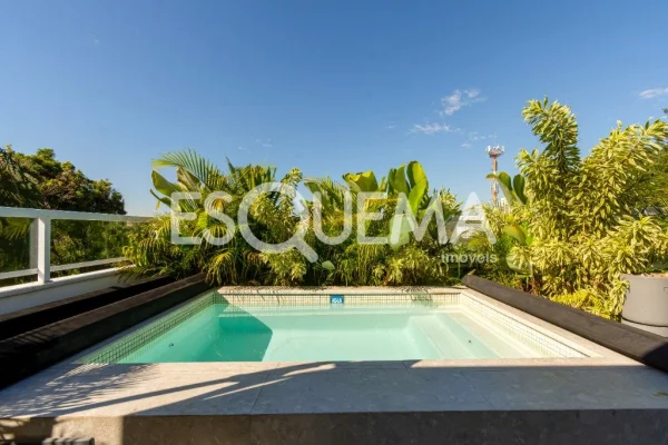 Cobertura com vista para o Parque Villa-Lobos