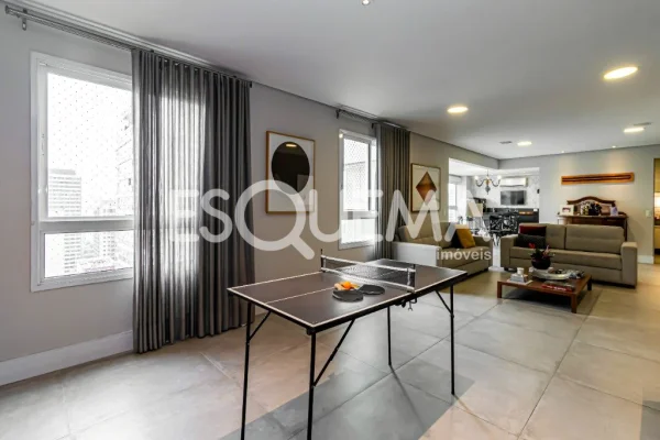 Apartamento com ótima iluminação natural na Vila Olimpia