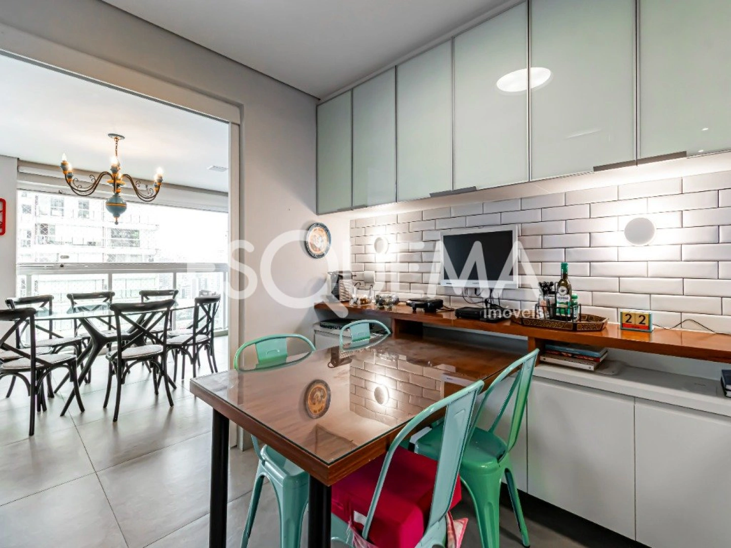 Apartamento com ótima iluminação natural na Vila Olimpia - Imagem 9
