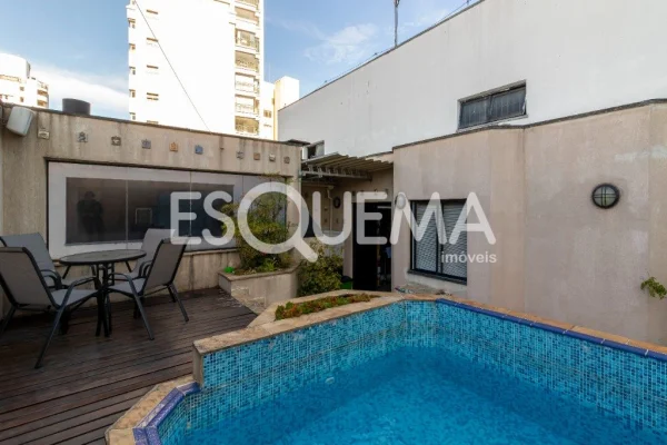 Cobertura duplex com piscina no Jardim Paulista
