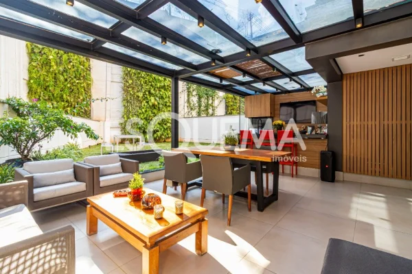 Apartamento garden com atmosfera de casa