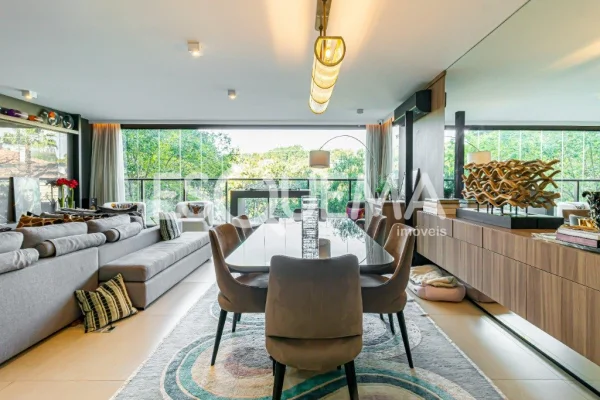 Apartamento garden com atmosfera de casa