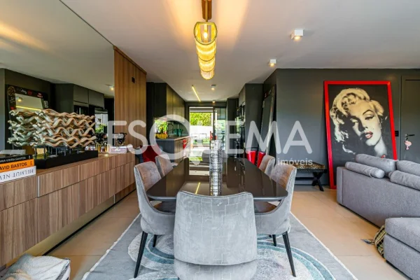 Apartamento garden com atmosfera de casa