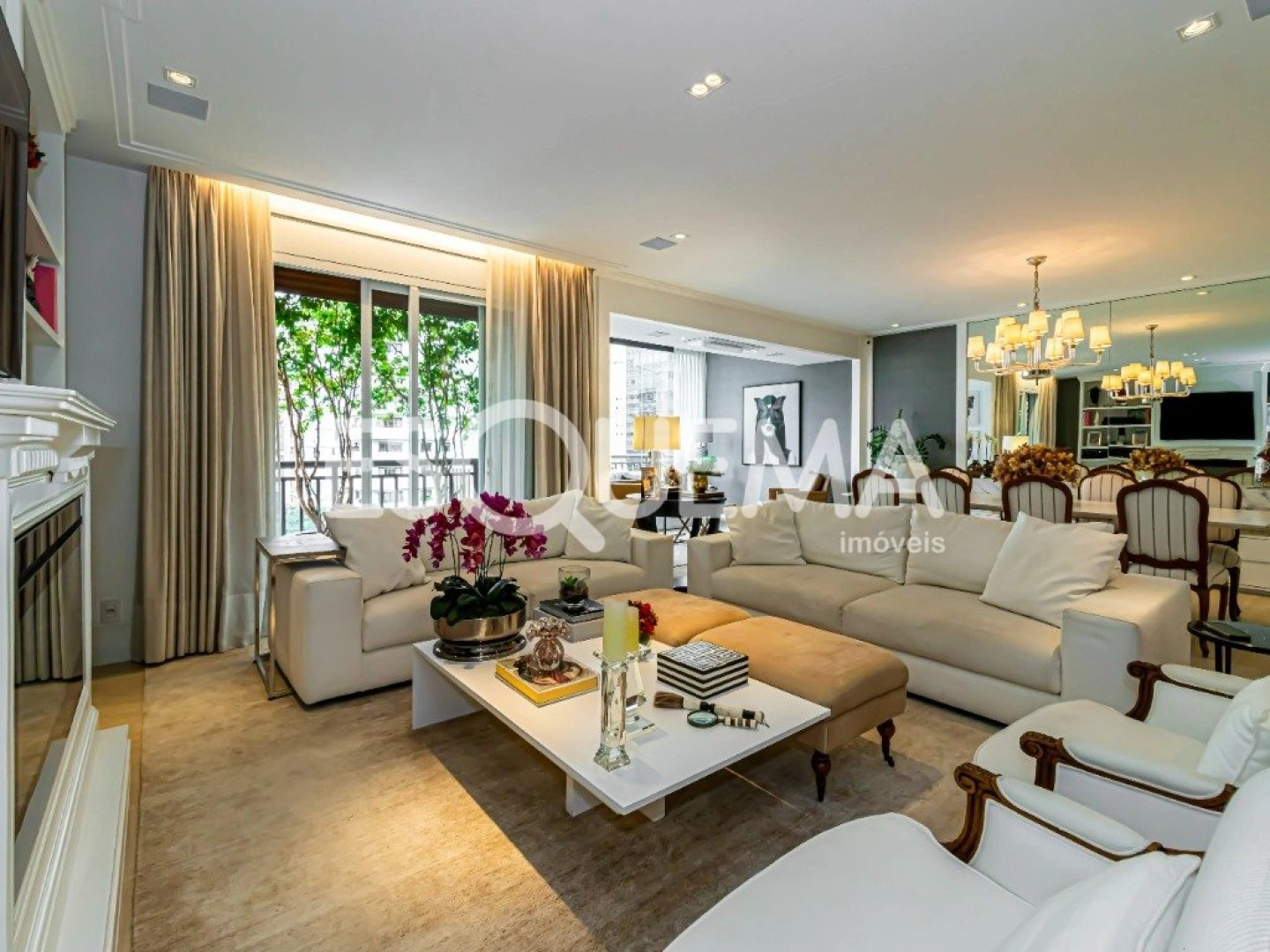 Apartamento com projeto sofisticado próximo do Parque do Povo - Imagem 1