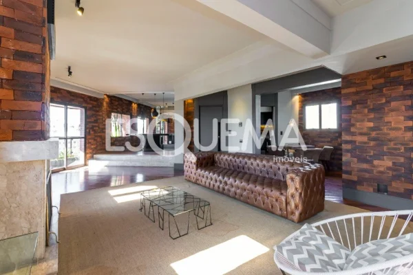 Apartamento com vista para o skyline