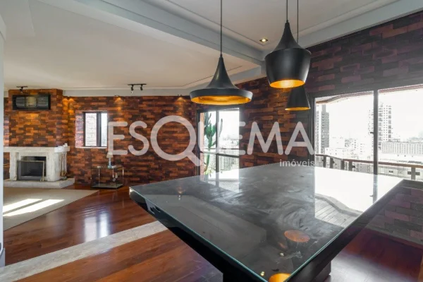 Apartamento com vista para o skyline