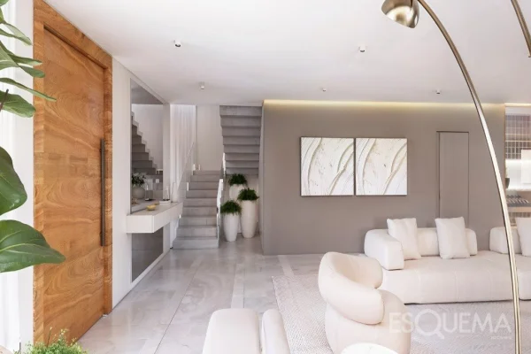 Casa recém-reformada com projeto moderno