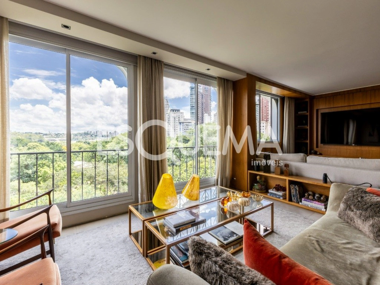 Apartamento reformado com vista para o Parque do Povo - Imagem 1