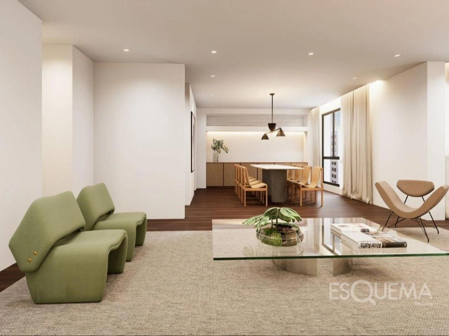 Apartamento com a melhor vista do Jardim Europa para o Clube Pinheiros - Imagem 2