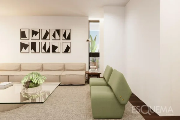 Apartamento com a melhor vista do Jardim Europa para o Clube Pinheiros