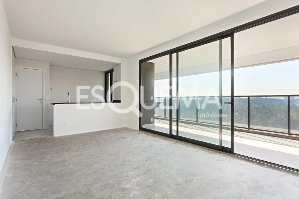 Apartamento com vista em condomínio clube