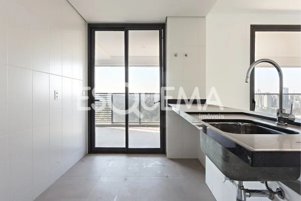 Apartamento com vista em condomínio clube