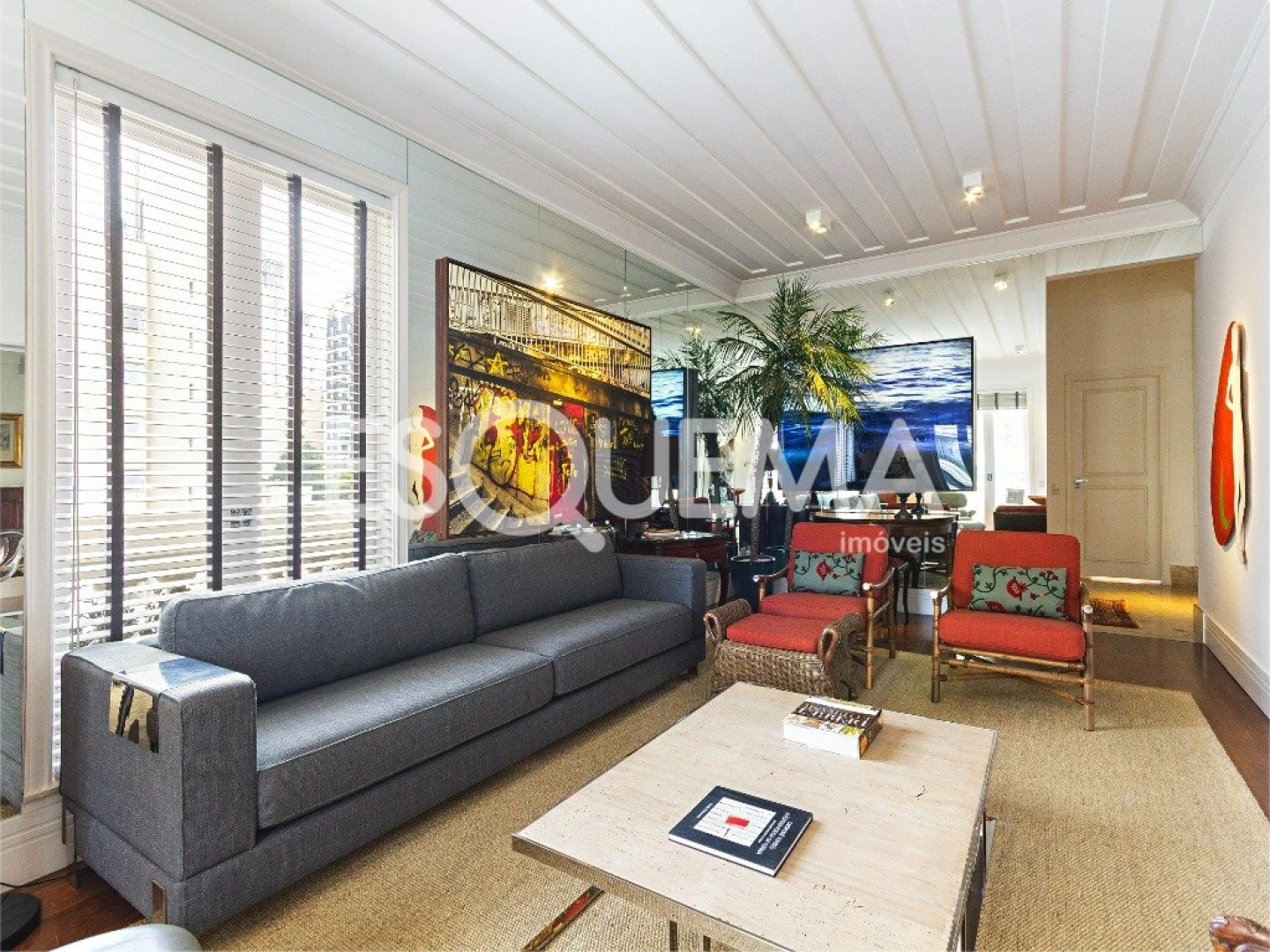 Apartamento mobiliado para locação nos Jardins - Imagem 2