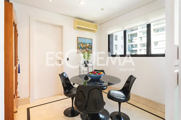 Apartamento com vista panorâmica a poucos passos do Parque do Povo