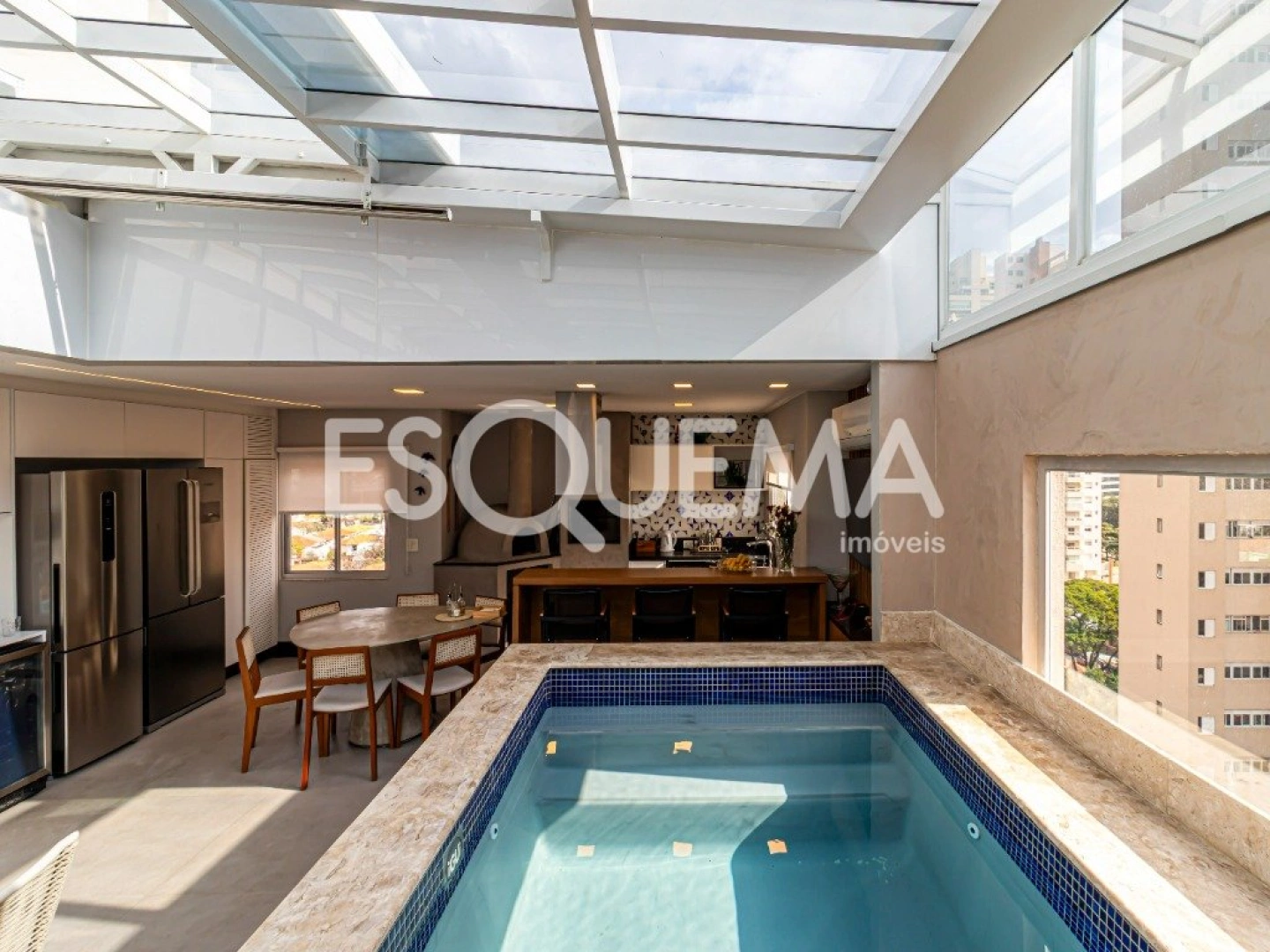 Cobertura com piscina aquecida no Brooklin - Imagem 4