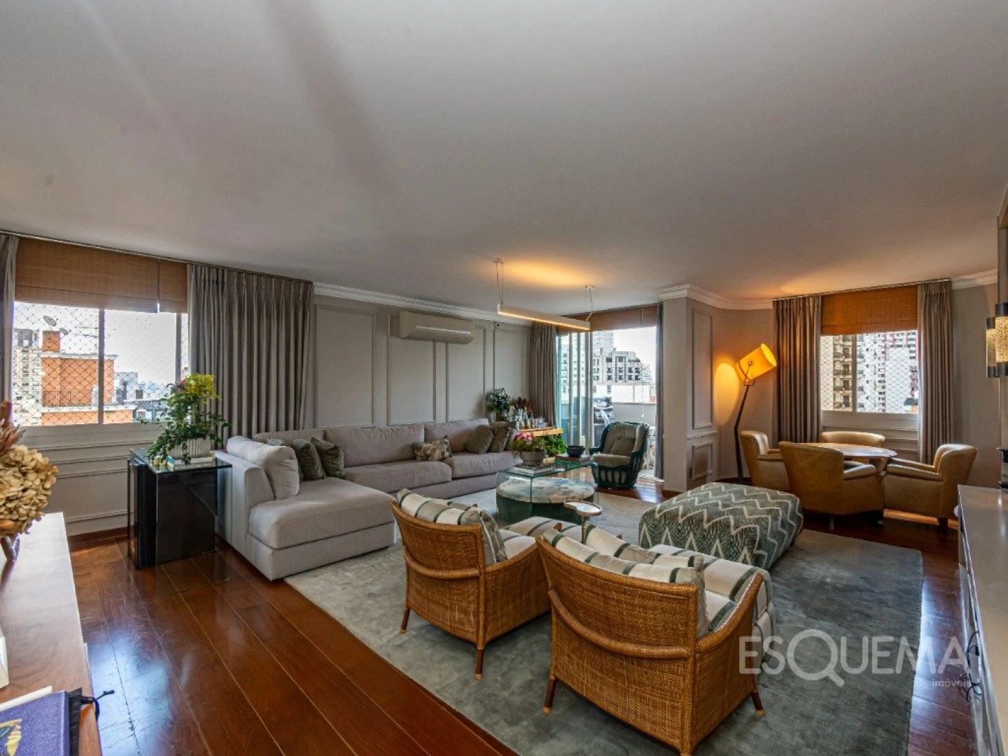Apartamento com vista aberta e pôr do sol no Jardim América - Imagem 1