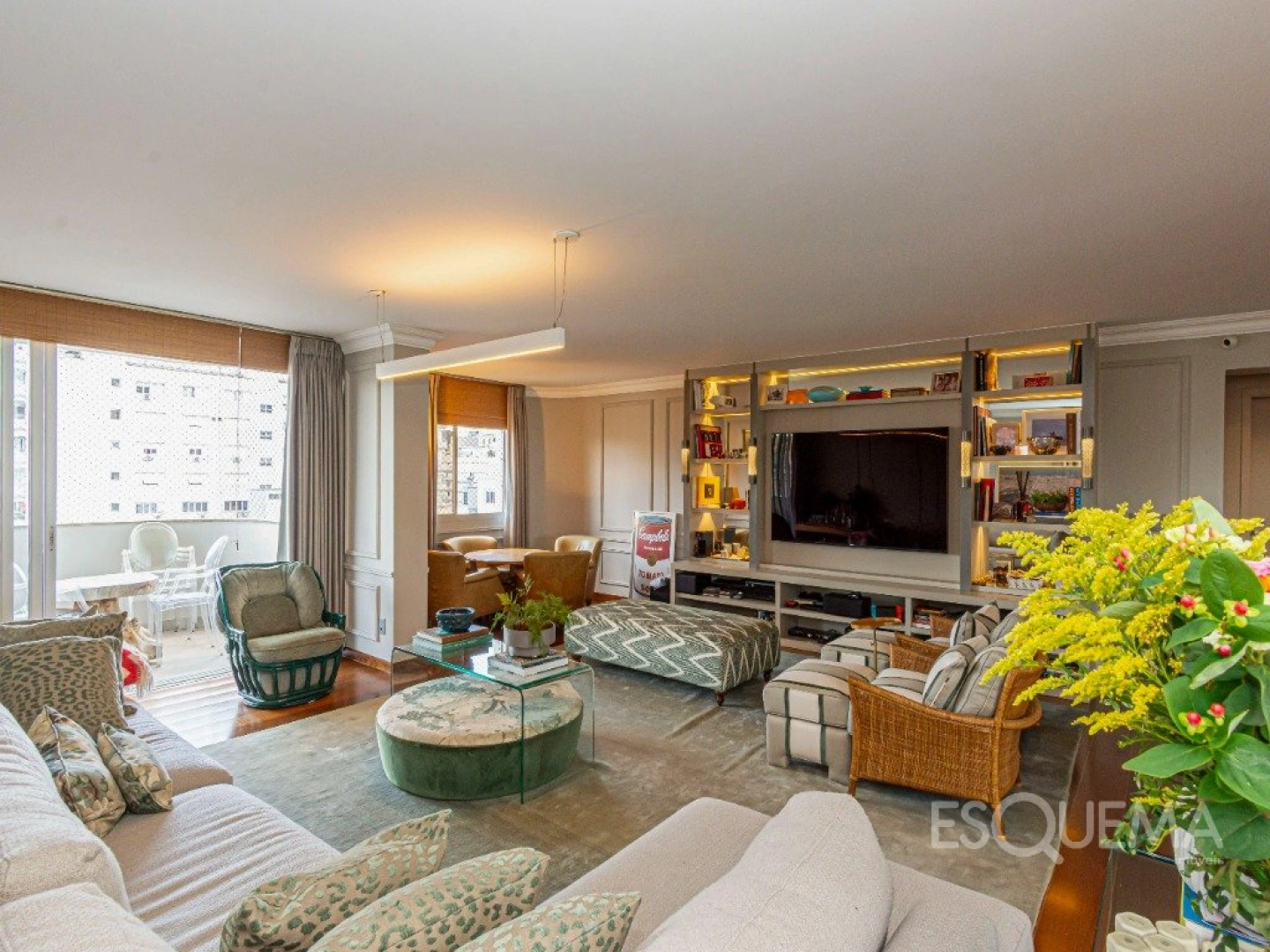 Apartamento com vista aberta e pôr do sol no Jardim América - Imagem 2