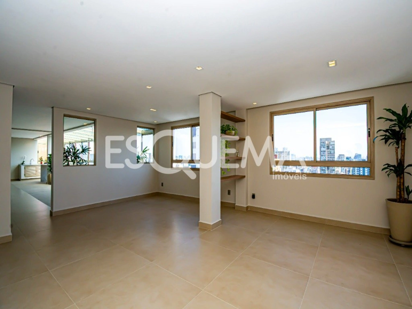 Penthouse reformada com vista 360° - Imagem 5