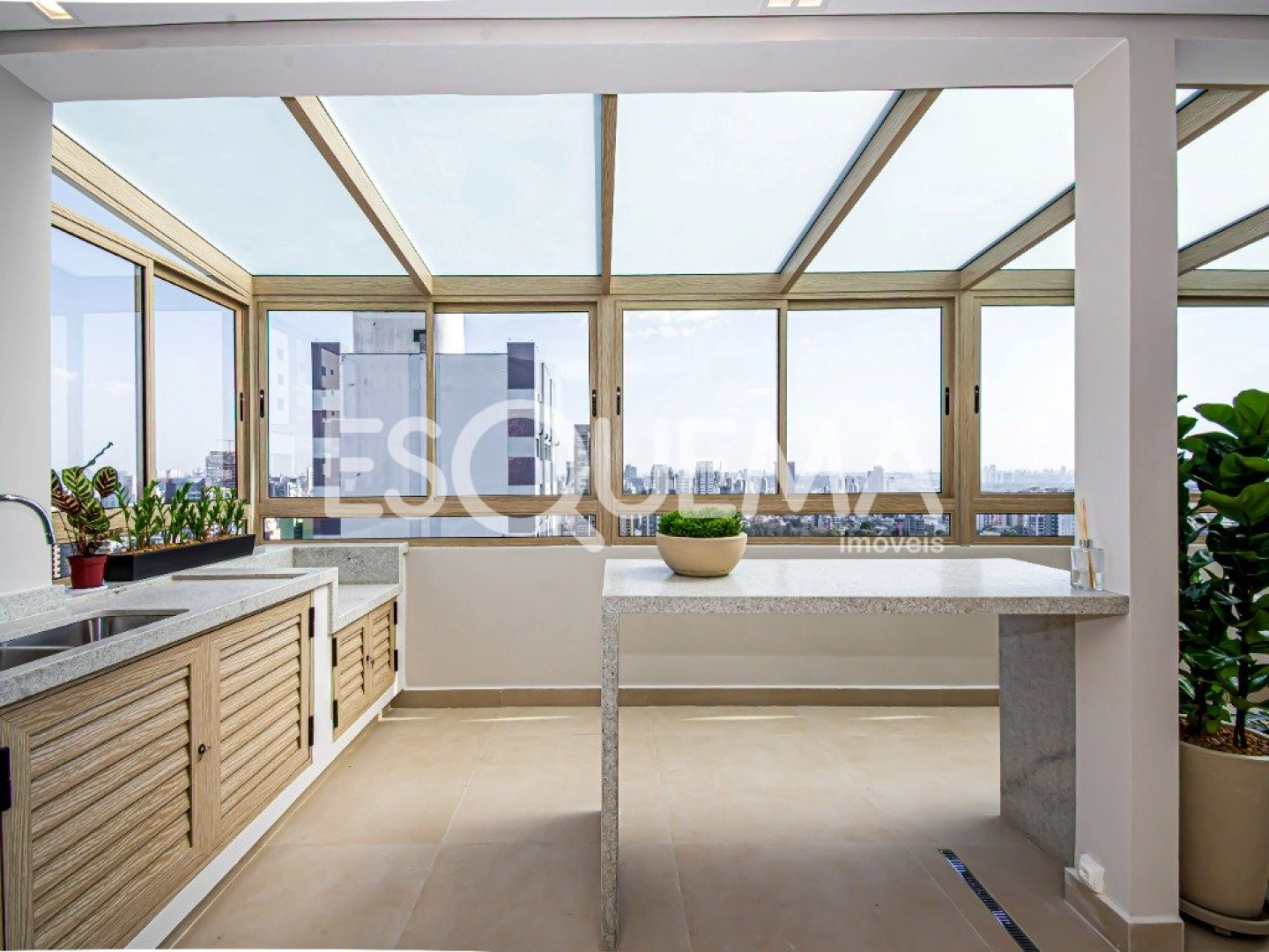 Penthouse reformada com vista 360° - Imagem 6