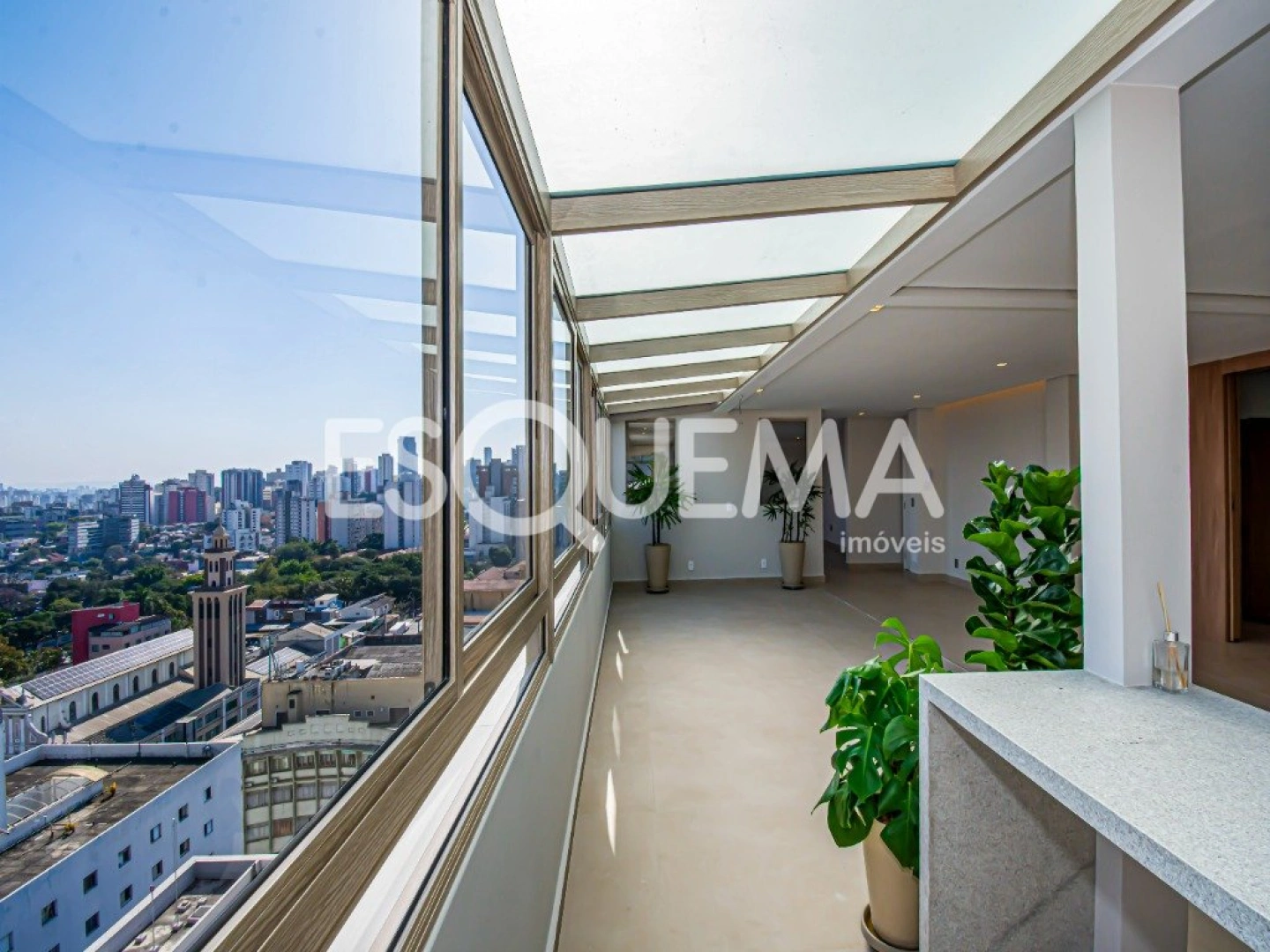 Penthouse reformada com vista 360° - Imagem 7