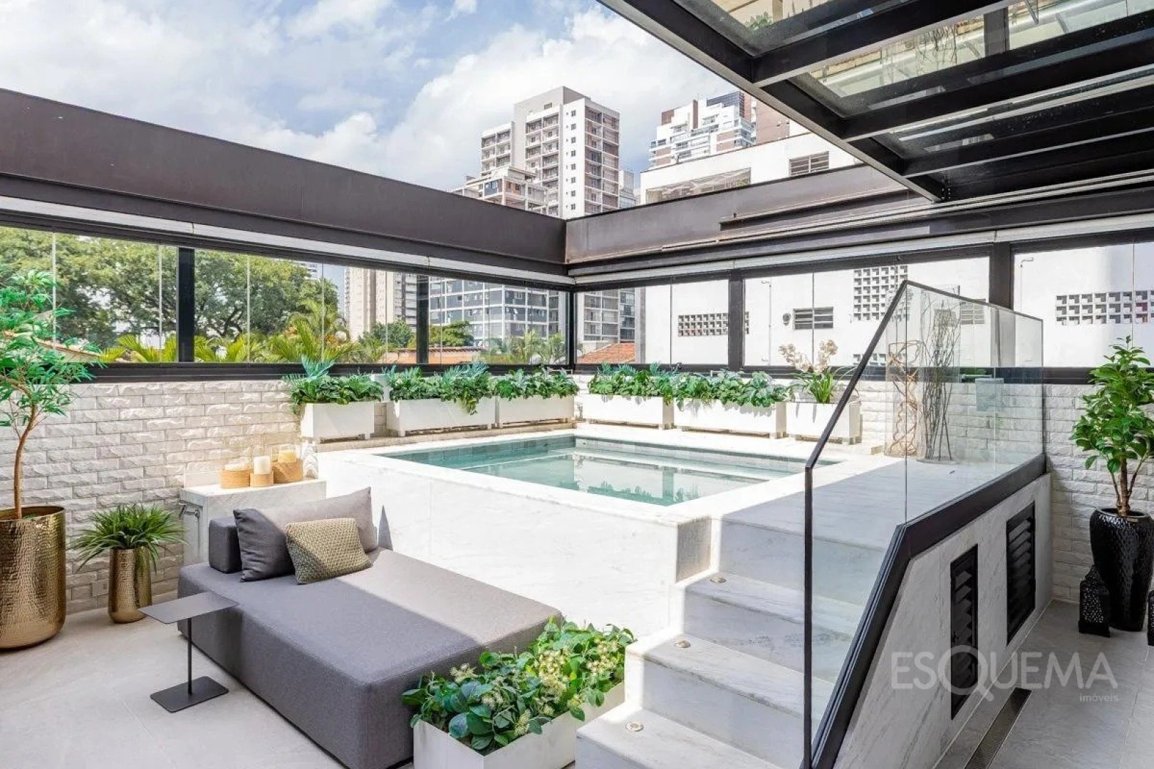 Apartamento garden com piscina privativa na Vila Olímpia - Imagem 1