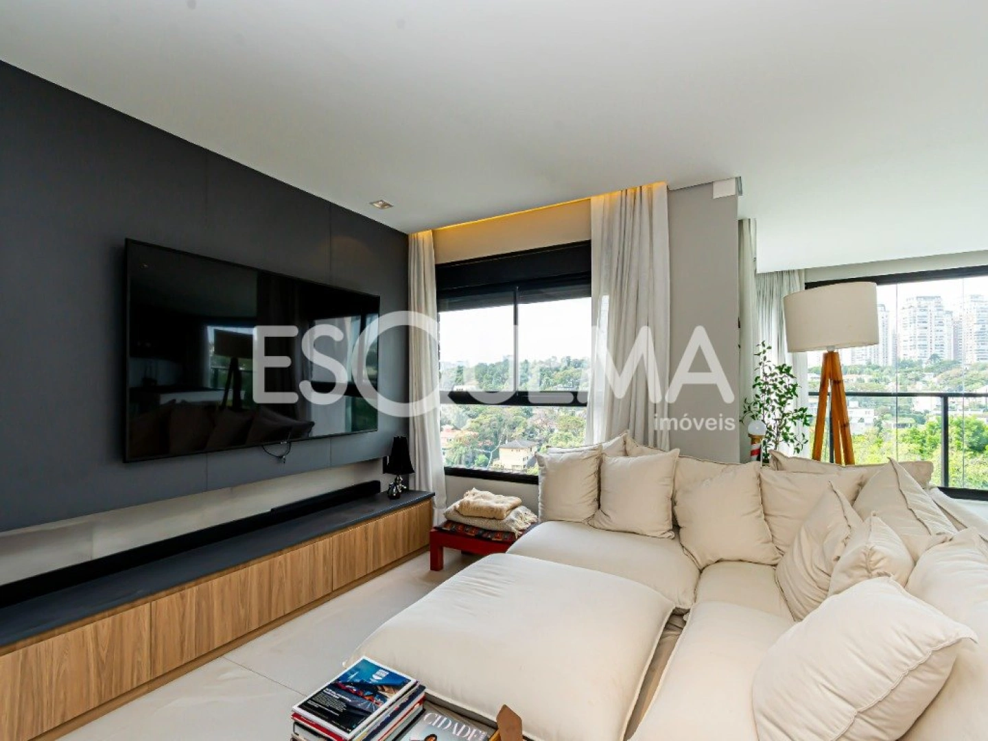 Cobertura nova, moderna e mobiliada com vista panorâmica na Cidade Jardim - Imagem 11