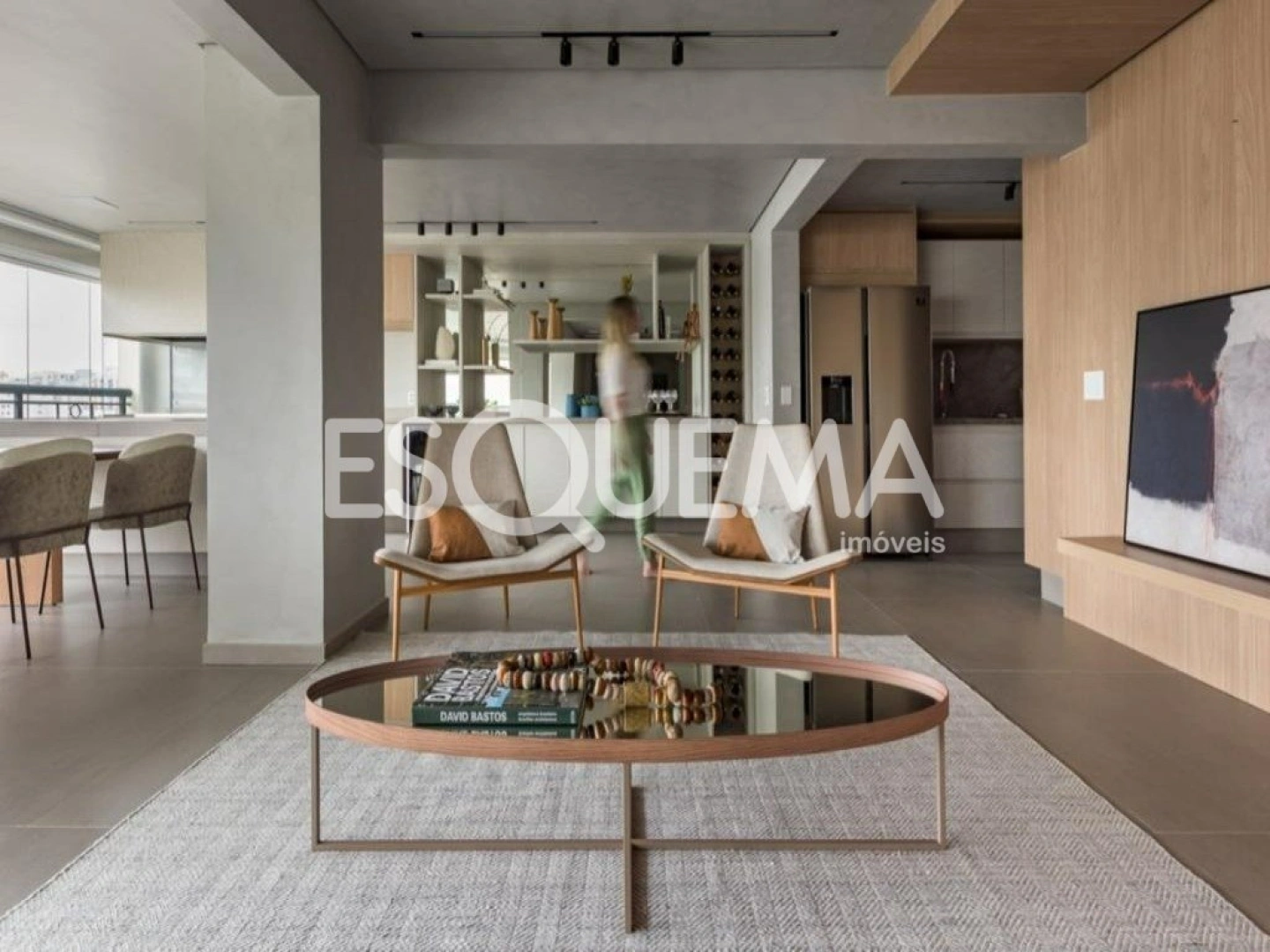 Apartamento mobiliado com projeto assinado e vista livre próximo ao Parque Ibirapuera - Imagem 4