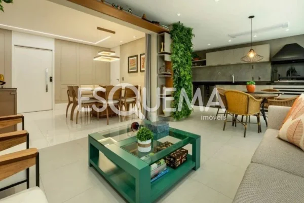 Apartamento com vista aberta em Moema